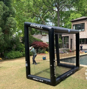 Equipo de entrenamiento inflable comercial Jaula de bateo para béisbol <span class=keywords><strong>Lacrosse</strong></span> Backstops Estaciones de tiro Golf Bays Drive Box - Product Image 2