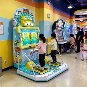 Équipement de divertissement vidéo intérieur - Console de jeu de simulation de surf aquatique et de skateboard aquatique pour deux joueurs - Product Image 2