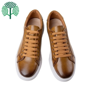 Chaussures décontractées d'été pour hommes en cuir véritable - légères, respirantes, antidérapantes, service OEM disponible - Product Image 1