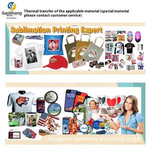 Nouvelle presse pneumatique à plat pour marquage thermique, petite machine de transfert de chaleur pour étiquettes de col et impression de vêtements, imprimante à plat - Product Image 4