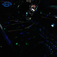 HAIZG — projecteur USB lumineux, pour l'intérieur de la voiture, lumière d'atmosphère, décoration, lumières led RGB