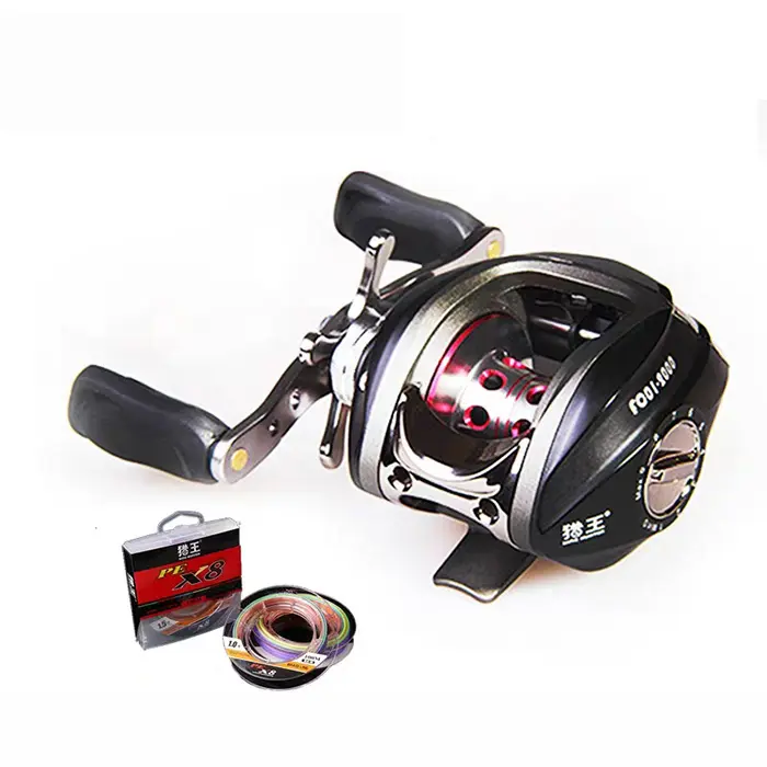Weihai Lutac popular products 9+1BB casting high quality fishing reel for fishing tackle