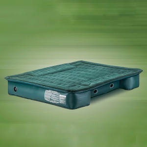 Matelas de camping gonflable pour pick-up, matelas pneumatique pour lit de camion avec pompe à courant continu, vert, taille double - Product Image 2