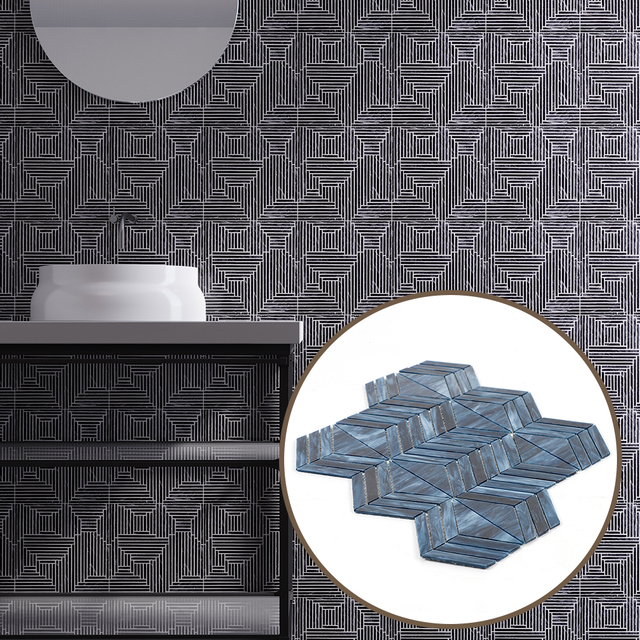 Modern Design for Kitchen Mosaic Wall Tiles 5MM Thick Peel & Stick Backsplash for Hotel Interior with 5 Year Warranty