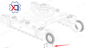 Piñón de Transmisión <span class=keywords><strong>Final</strong></span> Original SDLG 4110016135, Piezas del Tren de Rodaje - Product Image 5