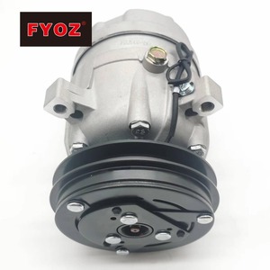 Compresor de A/C 22086012B para Excavadora <span class=keywords><strong>Doosan</strong></span>/Daewoo B55W-1 B55W-<span class=keywords><strong>2</strong></span> <span class=keywords><strong>DX35Z</strong></span> DX53W DX55 DX55W DX60R, Pieza de Repuesto - Product Image 2