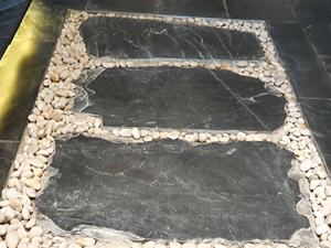 Modem en pierre BOTON <span class=keywords><strong>pour</strong></span> l'extérieur, revêtement mural en pierre naturelle, panneau rustique, carrelage de toit, <span class=keywords><strong>ardoise</strong></span> - Product Image 4