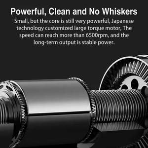 Nueva Afeitadora Eléctrica Portátil para Hombre, Recortadora de Barba, Máquina de Afeitar Recargable, Mini Afeitadora Profesional de Movimiento Recíproco - Product Image 4