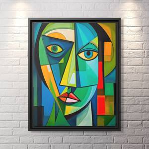 Tableau mural <span class=keywords><strong>Picasso</strong></span>, peinture cubiste moderne, grand tableau sur toile, affiche pop culture - Product Image 1