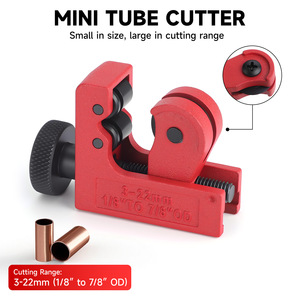 Coupe-tuyaux miniature de type rouleau 3-22 mm pour tuyaux en cuivre, aluminium et acier inoxydable - Product Image 2
