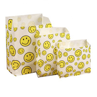 Recycler papier kraft blanc logo personnalisé Burger Snack Hot Dog sac d'emballage alimentaire en papier