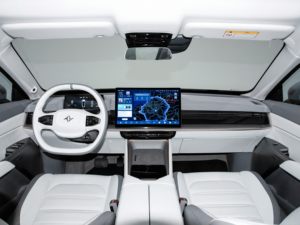 Auto Eléctrico Dongfeng <span class=keywords><strong>E</strong></span> 007 530 Pro 2024, Autonomía NEDC de 530 km, 218 HP, Vehículo de Nueva Energía REEV EV en Venta - Product Image 6