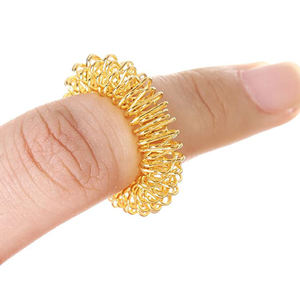 Finger Akupressur Massage <span class=keywords><strong>ring</strong></span> Verbesserung der Durchblutung Akupunktur Massage <span class=keywords><strong>ring</strong></span> stachelige Finger massage Akupunktur <span class=keywords><strong>ring</strong></span> - Product Image 4