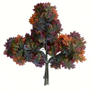 Rami Artificiali di Acero con Stelo Lungo e Robusto per Decorazione Vasi da Terra, Ingresso, Corridoio, Accento Verde Moderno per la Casa - Product Image 3