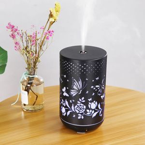 Difusor de Aroma con Diseño de Mariposa Tallada JCTY, 300 ml, Humidificador Eléctrico Negro para Uso en el Hogar y Escritorio - Product Image 3