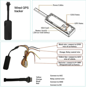 Pelacak <span class=keywords><strong>GPS</strong></span> <span class=keywords><strong>Alarm</strong></span> Mobil Global Tahan Air, Pelacak Ponsel PC, Deteksi ACC, Lokator JX01 untuk Kendaraan, Sepeda Motor, Truk - Product Image 4