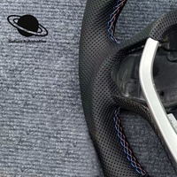 Volant en fibre de carbone à 3 branches personnalisé pour BMW Série 3 (châssis F) M3, compatible F06 F15 F20 F30 F36