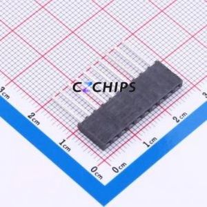 SSQ-110-03-T-S Pin Socket Through hole Component (THT),P=2.54mm Connector 2.54mm Square Hole Through Hole Single Row - Product Image 1