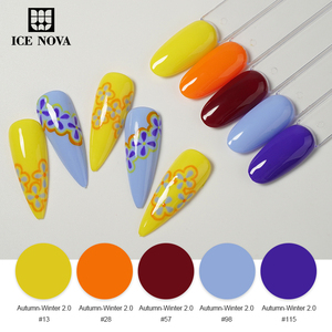 Vernis à ongles en gel écologique rose à succès en 2026, vernis à ongles en gel UV, série huile et graisse, nouvelles couleurs d'art des ongles - Product Image 3
