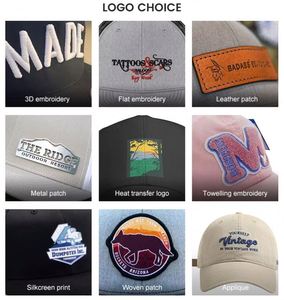 Casquette de baseball personnalisée de haute qualité pour hommes, structurée, 6 panneaux, vintage, protection solaire, broderie 3D personnalisée - Product Image 6