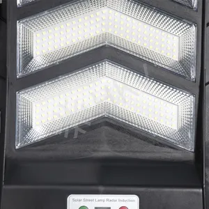 고성능 옥외 태양 거리 조명 IP65 는 300W 400W 500 와트 산업 Led 태양 가로등을 방수 처리합니다