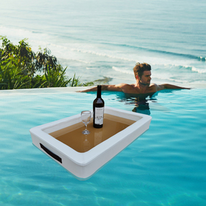 Mesa Flotante para Comida en la Piscina, Grande y de Lujo, para <span class=keywords><strong>Club</strong></span> Acuático al Aire Libre - Product Image 1