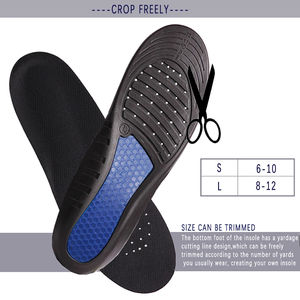 Plantillas Ortopédicas de Espuma Viscoelástica con Soporte de Arco, Transpirables, Amortiguadoras, Cómodas, Alivio de la Fascitis Plantar, para Hombres y Mujeres - Product Image 4