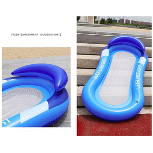 Hamac de haute qualité piscine gonflable flotteur lit extérieur eau flottant salon - Product Image 4