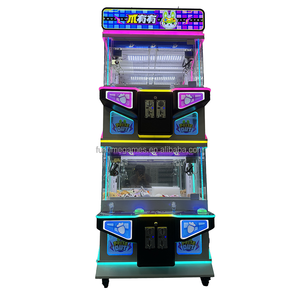 <span class=keywords><strong>4</strong></span>人用マルチプラグミニクレーンゲーム機、スチールキャビネット付き、屋内キッズアーケードプレイグラウンド向け - Product Image 1