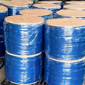 3ストランドファイバーフローティングプラスチックポリプロピレン編組ツイストロープ海洋強度PP PE船係留ロープ用