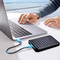 Caja de disco duro móvil USB3.0 Notebook Caja de disco duro de estado sólido SSD mecánico serie externa de 2,5 pulgadas.