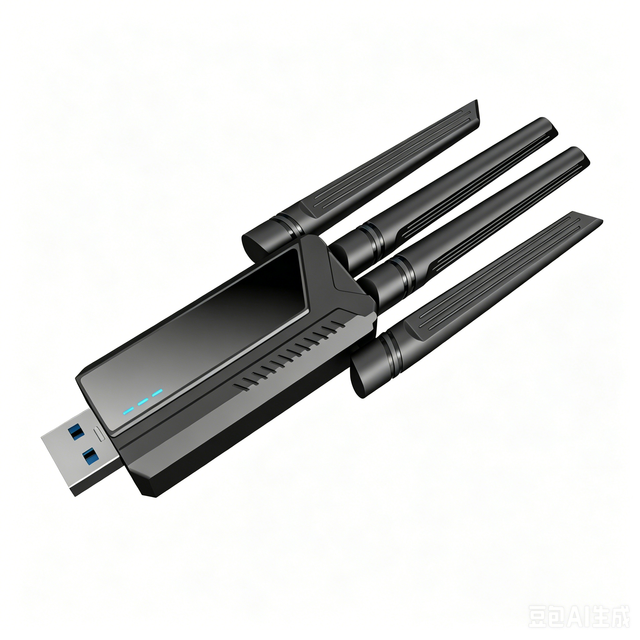 AX3000 USB WiFi 6 Adapter Customized Logo Dual Band 2.5G 5G Wireless Network Card Gigabit USB 3.0 Port for PC Laptop