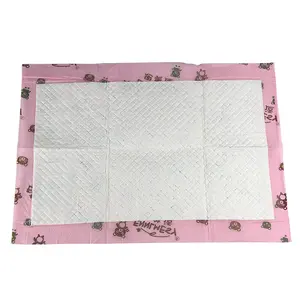 Disposable Non Woven Printed Urine Absorbent Pad Puppy Pet Training Pads