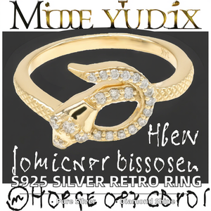 แหวนทองประดับเพชรทรงเรขาคณิตสไตล์ไทยโบราณสำหรับเด็ก แฟชั่นทันสมัย เหมาะสำหรับเป็นของขวัญในงานปาร์ตี้หรือวันครบรอบ - Product Image 2