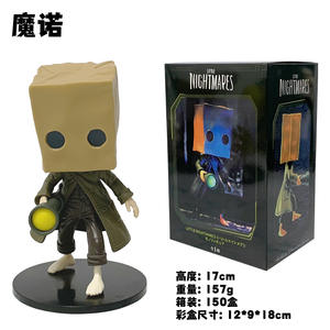 Juego de 2 estilos Little Nightmares figura de acción <span class=keywords><strong>Mono</strong></span> y Nomes modelo coleccionable estatua juego mercancía regalo juego modelo de juguete - Product Image 5