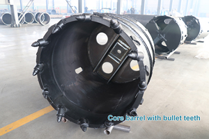 OEM Bauer Soilmec أدوات الحفر الأساسية برميل دلو الصخور مع رصاصة أسنان الصخور الأساسية برميل الأساسية دلو الحفر برميل - Product Image 2