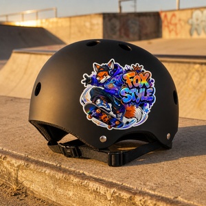 Autocollants découpés à la forme, animaux hip-hop, autocollants graffiti en PVC <span class=keywords><strong>pour</strong></span> casque, skateboard, autocollants holographiques personnalisés, autocollants en vinyle imperméables - Product Image 6