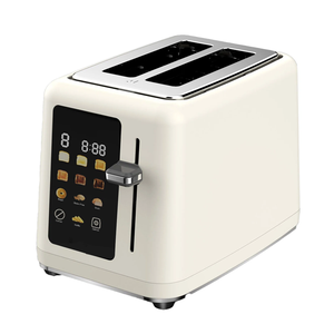 Máy nướng bánh mì cảm ứng thông minh 1/2/3/4 lát với màn hình màu, 6 cấp độ màu nâu, cài đặt có thể điều chỉnh cho bánh mì tròn, bánh mì, bánh nướng xốp - Product Image 2