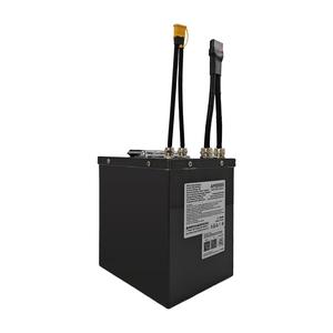 Batterie au lithium AMORGE 16S8P 60V 40AH 400A avec BMS Bluetooth ANT pour vélo électrique - Product Image 2