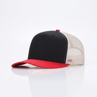 Casquette Trucker Cinq Panneaux Tendance avec Broderie 3D Personnalisée, Casquette de Baseball en Maille Snapback, Vente en Gros, Articles Promotionnels