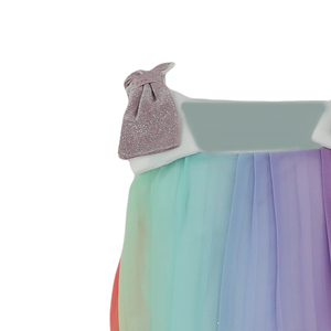 Vestido <span class=keywords><strong>de</strong></span> malla con cuello redondo personalizable, traje <span class=keywords><strong>de</strong></span> niña unicornio con lentejuelas brillantes <span class=keywords><strong>para</strong></span> <span class=keywords><strong>fiesta</strong></span> informal <span class=keywords><strong>para</strong></span> niños, diseño <span class=keywords><strong>de</strong></span> patrón <span class=keywords><strong>de</strong></span> dibujos animados - Product Image 4