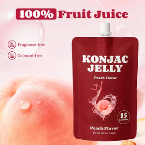 Complément alimentaire à la pêche, marque privée, favorisant le métabolisme et la digestion, à base de plantes, pour la perte de poids et l'amincissement, gelée de konjac. - Product Image 5