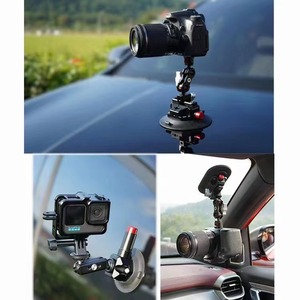Soporte de cámara para coche con ventosa neumática para portaequipajes de bicicleta, soporte de cámara con bomba de succión al vacío y rosca - Product Image 6