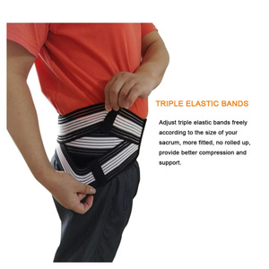 Cinturón Sacroilíaco Ajustable Antideslizante, Personalizable, Soporte Pélvico Transpirable de Nailon y Spandex para Hombre, Primavera/Verano - Product Image 5