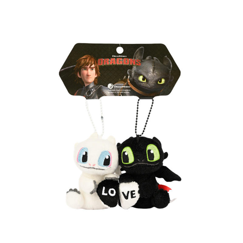 8.5cm nuit fureur confession autocollant pendentif en peluche