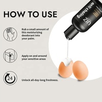 Crème déodorante unisexe à base de plantes, anti-frottement, protection des parties intimes, hydratant, soulagement des irritations, des démangeaisons, contrôle de la transpiration et des odeurs