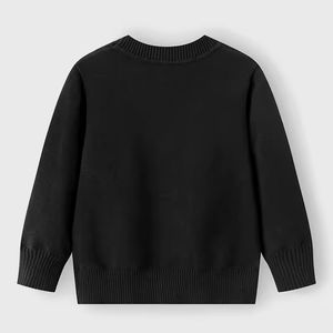 Suéter de Invierno para Niñas, Personalizado, a la Moda, Cálido, Tejido Grueso, con Cierre de Botones - Product Image 4