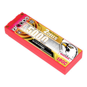 CODDAR RC LiPo แบตเตอรี่2S 5000MAH 7.4V 180C เคสแข็ง5มม. กระสุน LCG Stick Pack 1/10สเกล RC Cars - Product Image 1