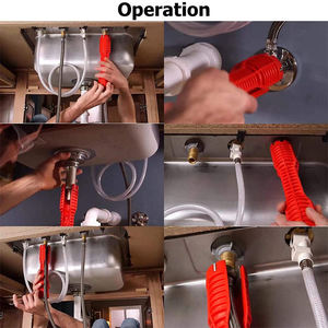 Clé à évier 8-en-1 : Outil de réparation et d'installation pour plomberie, robinetterie de cuisine et salle de bain - Product Image 5