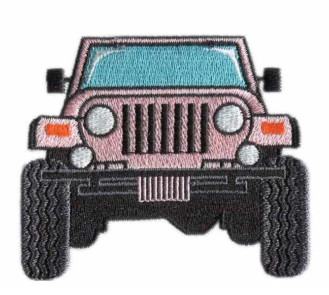 4x4 Iron On Patch 4x4 Truck & SUV Embroidered Iron-On Patch - Off-Roading, Mud, Nature Design For Jackets & Gear Monster Truck Patch - Foto 2